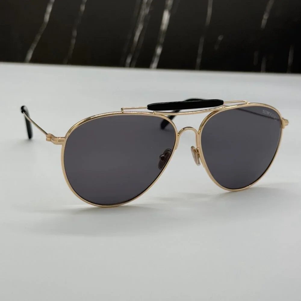 NEW TOM FORD TF995 28A UNSIEX AVIATOR SUNGLASSES TOM FORD RAFAEL-02 FT0995
